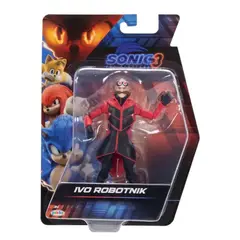 SONIC - Figura Ivo Robotnik 3 La Película 12 cm