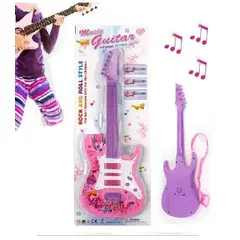 GENERICO - Guitarra chica Musical Niña Luz Y Sonido