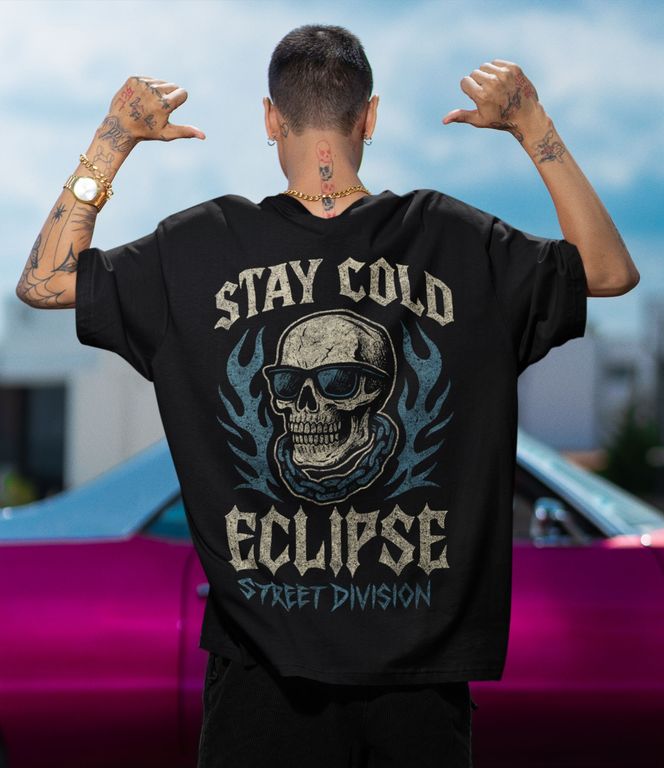 Polo oversize Stay Cold eclipse Hombre