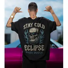 GENERICO - Polo oversize Stay Cold eclipse Hombre