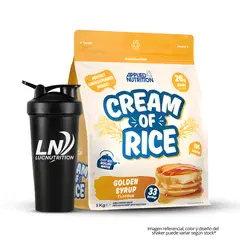APPLIED NUTRITION - Crema de Arroz 1 Kg Cream of rice - Golden Syrup + Shaker
