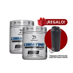 DRAG PHARMA - 2 Creatinas Dragon Pharma 300g+Shaker