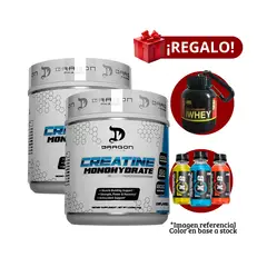 DRAG PHARMA - 2 Creatinas Dragon Pharma 1 Kg+Portaproteína+XB
