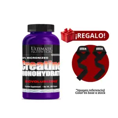 ULTIMATE NUTRITION - Creatina 300g+Straps