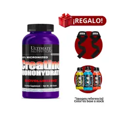 ULTIMATE NUTRITION - Creatina 300g+Straps + XB