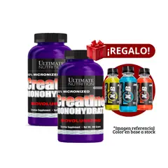 ULTIMATE NUTRITION - 2 Creatinas 300g+XB
