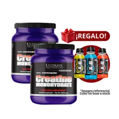 ULTIMATE NUTRITION - 2 Creatinas 1 Kg+XB