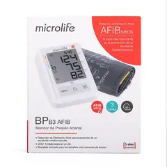 MICROLIFE - TENSIOMETRO BRAZO MARCA MODELO BPB3 AFIB