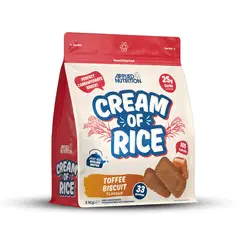 APPLIED NUTRITION - Crema de Arroz 1 Kg Cream of rice - Toffee Biscuit