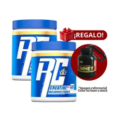 RONNIE COLEMAN - 2 Creatinas 300g+Portaproteína