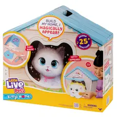 LITTLE LIVE PETS - Peluche Sorpresa Gato Interactivo con más de 25 sonidos