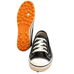 GENERICO - Zapatilla lona negro unifor dama caballero jardinero