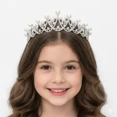 GENERICO - CORONA DIADEMA TIARA NIÑA PARA CUMPLEAÑOS