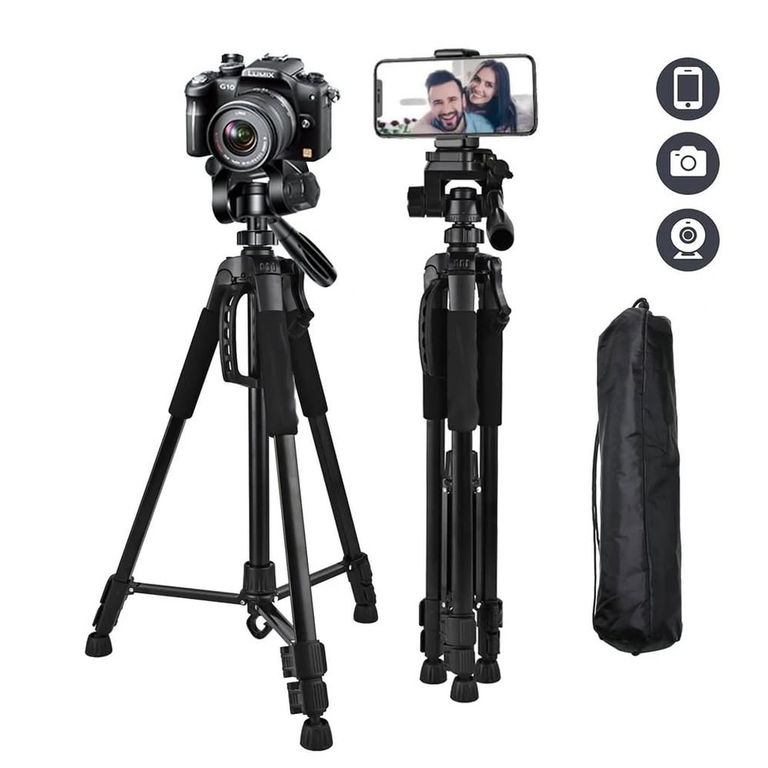 Tripode Celular Camara Proyector Aluminio 166 cm Soporte