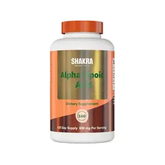 GENERICO - Shakra Alpha Lipoic Acid Acido Alfa Lipoico 240 Capsulas