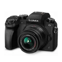 PANASONIC - Camara Lumix G7 Black kit 14-42mm video 4K
