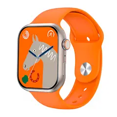 GENERICO - Smartwatch Hello Plum Pantalla Amoled Naranja