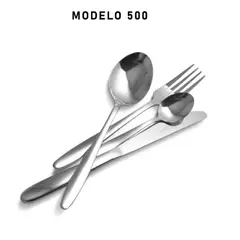 FACUSA - TENEDOR SET 12 PIEZAS MODELO 500 PESADO ACERO INOXIDABLE