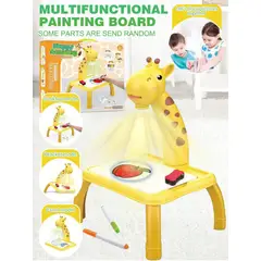 GENERICO - MESA PIZARRA PROYECTOR JIRAFA JUGUETE EDUCATIVO NIÑAS NIÑOS ESTIMULACION TEMPRANA