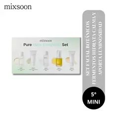 GENERICO - Rutina Esencial Mixsoon - Pure Glow Essentials Set 5minis
