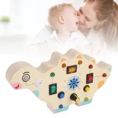 GENERICO - Tablero Didactico Circuito de Luces y Botones