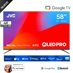 JVC - Televisor 58" QLED PRO Google TV 4K 58KM858 2025