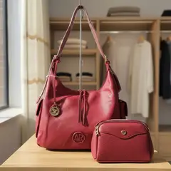 GENERICO - CARTERA BOLSO HOBO ARDILLA ROJA 2 PIEZAS LLAV