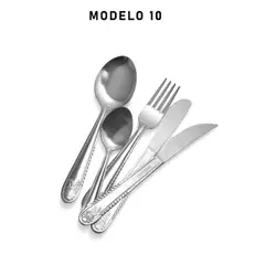 FACUSA - CUCHARA DE MESA 12 unidades  MODELO 10