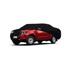 FUNCOVER - Cobertor Camioneta Pick Up Nissan Frontier Impermeable Funda Premium Negro