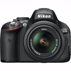 NIKON - Cámara D5100 DSLR con lente con 18-55 mm f35-56 - Reacondicionado