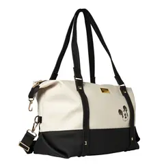 DISNEY CLASICOS - Bolso Cartera Mujer Mickey Mouse Black & Cream Limited Edition Disney
