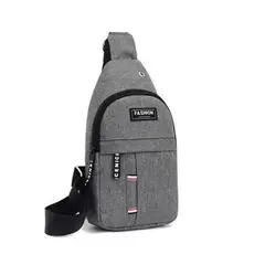 GENERICO - Pechera Mochila Morral Hombre de nylon impermeable