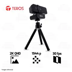 TEROS - CAMARA WEB TE-9072 2K CON OBTURADOR