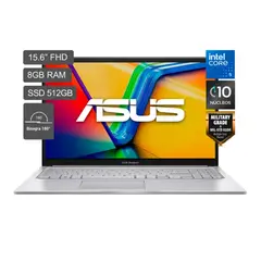 ASUS - Laptop Vivobook 15 15.6" Intel Core 5 120U 512GB 8GB X1504VA-BQ631W Windows 11 Home