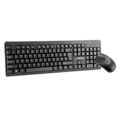 TEROS - KIT TECLADO + MOUSE TE-4071S INALAMBRICO NEGRO