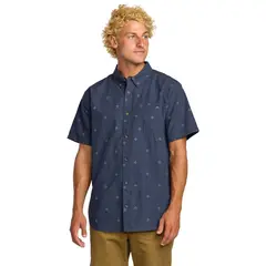 BILLABONG - Camisa Hombre All Day Jacquard Azul