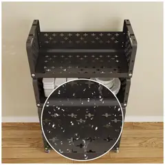 GENERICO - Estante Carrito para Almacenamiento 4 Niveles Multiusos