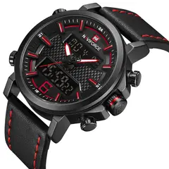 NAVIFORCE - RELOJ 9135 BLACK/RED