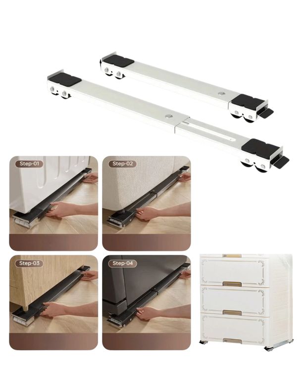 Base Movible Para Lavadora Refrigeradora Y Muebles