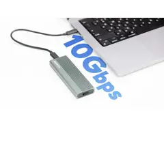 ADATA - Carcasa EC680 para SSD M2 PCIe NVMe USB 32 Gen2