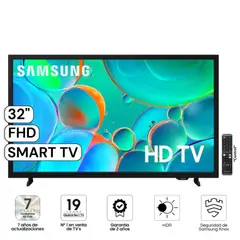 SAMSUNG - Televisor 32" HD Smart TV Tizen UN32H5000FGXPE