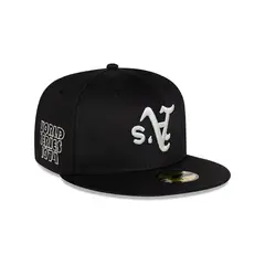NEW ERA - Gorra 59Fifty MLB Oakland Athletics Upside Down Black