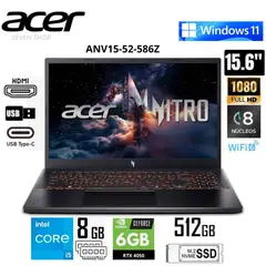 ACER - NITRO V 15 ANV15-52-586Z GAMING CORE™ I5-13420H 512GB SSD 8GB 15.6″