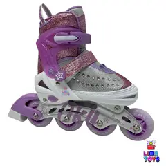 OKA - PATINES EN LINEA LILA TALLA S 30 - 33
