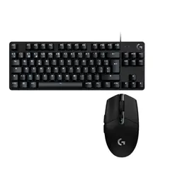 LOGITECH - Teclado G413 Tkl Y Mouse G305 Inalambrico Negro Negro