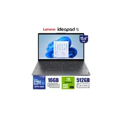 LENOVO - IDEAPAD 5 15IAL7 INTEL COREI7-1255U 16GB 512SSD 2GB VIDEO MX550 15.6" FHD WIN 11