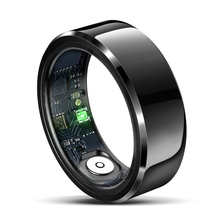 Smart Ring Anillo Inteligente de Salud y Deporte Talla #9 Color Negro