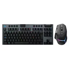 LOGITECH - Kit Teclado y Mouse G915x Tkl + G502 X Lightspeed Negro