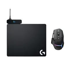 LOGITECH - Mouse G502x Plus Y Mouse Pad Powerplay 2 Negro