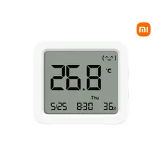 XIAOMI - Sensor temperatura y humedad 3 Reloj Digital Grado confort